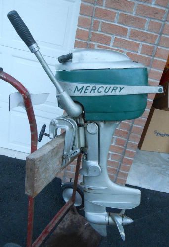 Vintage kiekhaefer mercury mark 25 outboard motor mercury 25 hp outboard motor
